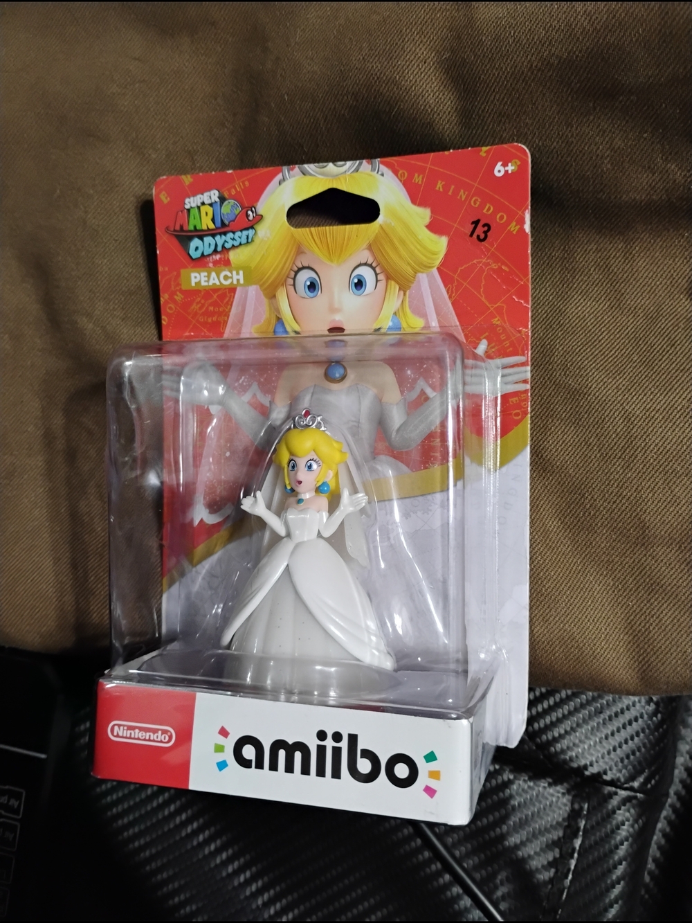 Super Mario Odyssey Peach White Wedding Dress Amiibo